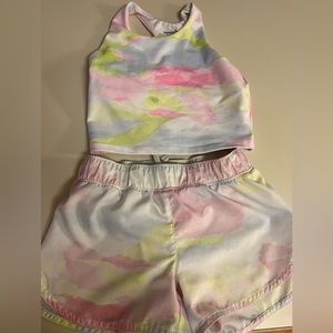 Youth girls Old Navy workout outfit